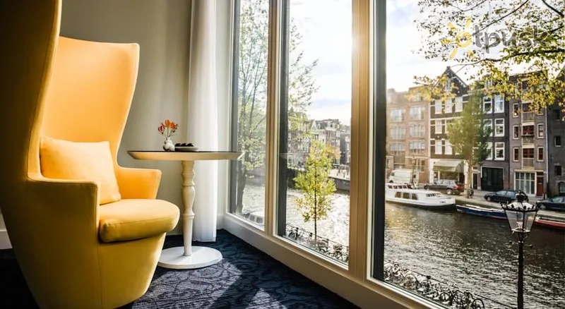 Фото отеля Andaz Amsterdam Prinsengracht - A Hyatt Hotel 5* Amsterdamas Nyderlandai kambariai