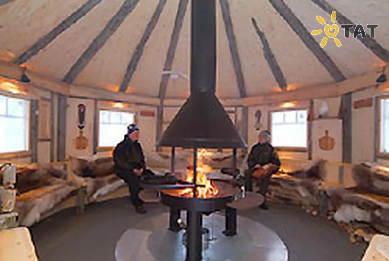 Фото отеля Vellun 1 4* Леві Фінляндія лобі та інтер'єр