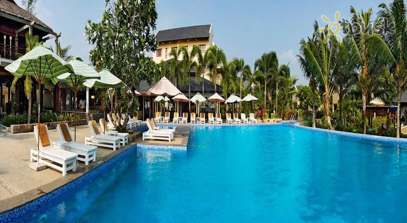 Фото отеля Eden Phu Quoc 4* apie. Phu Quoc Vietnamas išorė ir baseinai
