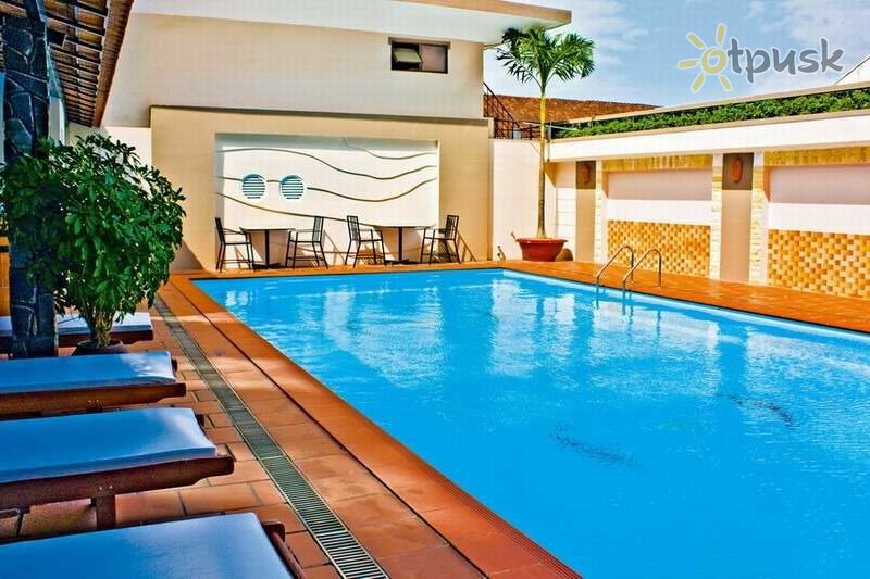 Фото отеля Angella Hotel & Restaurant 3* Нячанг Вьетнам экстерьер и бассейны