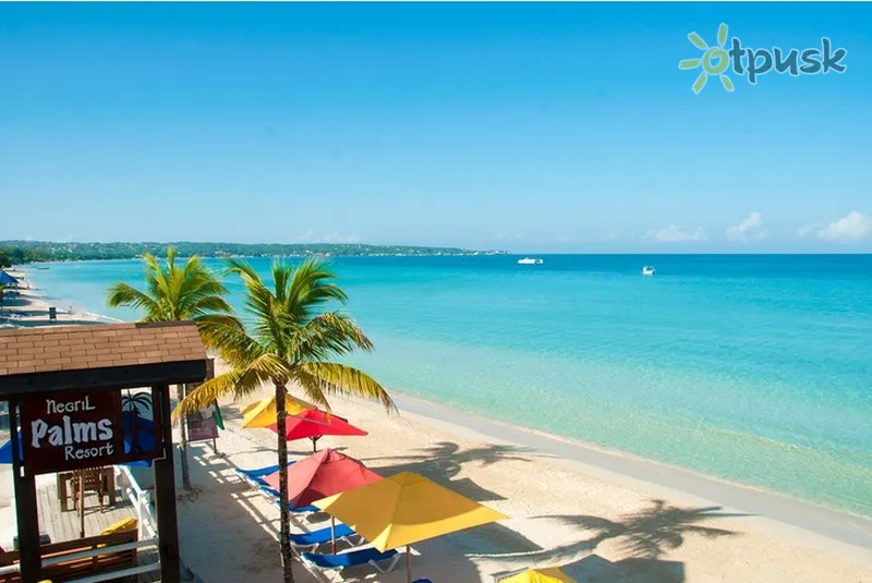Фото отеля Negril Palms Hotel 3* Негріл Ямайка пляж