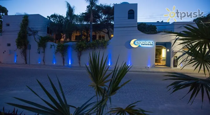 Фото отеля Aqualuna Boutique Hotel 3* Плая дель Кармен Мексика экстерьер и бассейны
