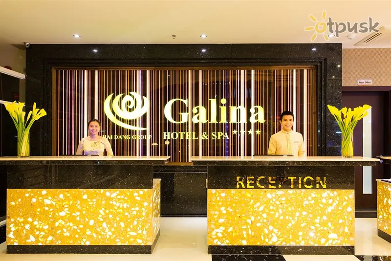 Фото отеля Galina Hotel & Spa 4* Нячанг Вьетнам лобби и интерьер