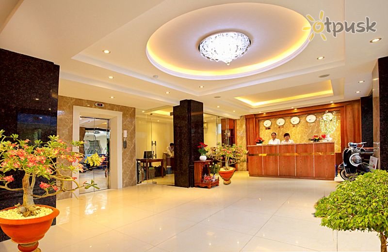 Фото отеля Golden Sand Hotel 3* Нячанг Вьетнам лобби и интерьер