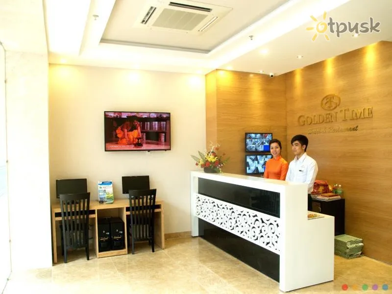 Фото отеля Golden Time Nha Trang 3* Нячанг Вьетнам лобби и интерьер