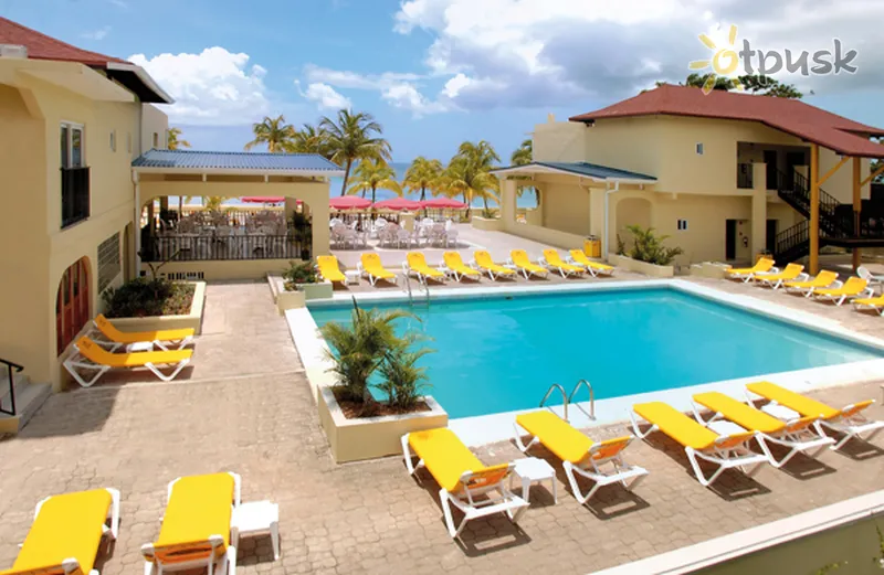 Фото отеля Rooms On The Beach Negril 3* Негрил Ямайка экстерьер и бассейны