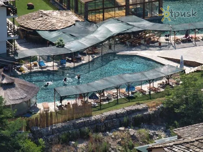 Фото отеля Petreliyski Hotel 3* Sandanski Bulgarija išorė ir baseinai
