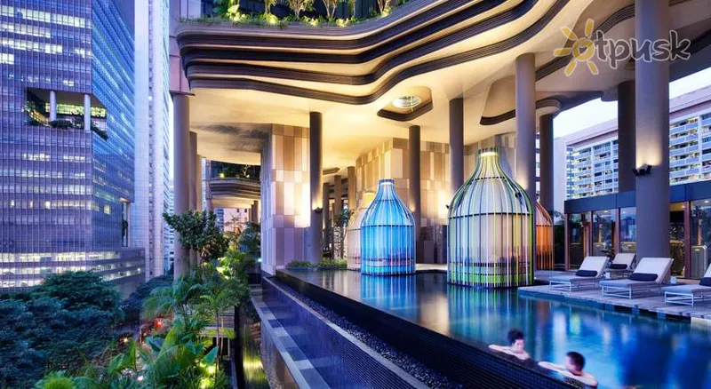 Фото отеля Parkroyal on Pickering 5* Сингапур Сингапур экстерьер и бассейны