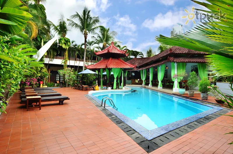 Фото отеля Sarinande Hotel 3* Seminyakas (Balis) Indonezija išorė ir baseinai