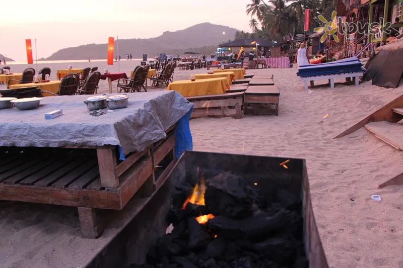 Фото отеля Neptune Point Beach Cottages 2* Dienvidu goa Indija bāri un restorāni