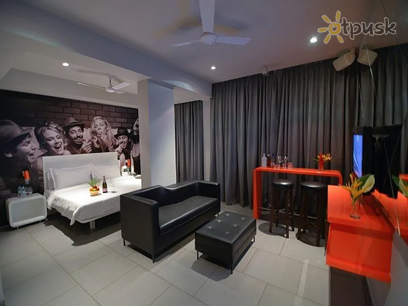 Фото отеля SinQ Party Hotel 3* Šiaurės Goa Indija kambariai