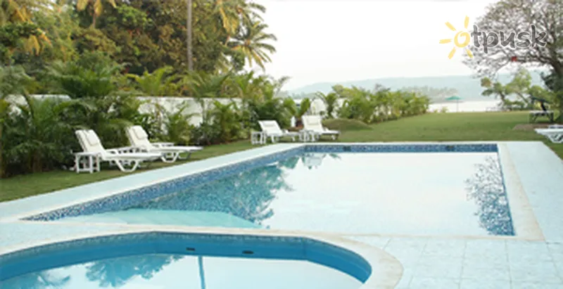 Фото отеля Safira River Front Resort 4* Šiaurės Goa Indija išorė ir baseinai