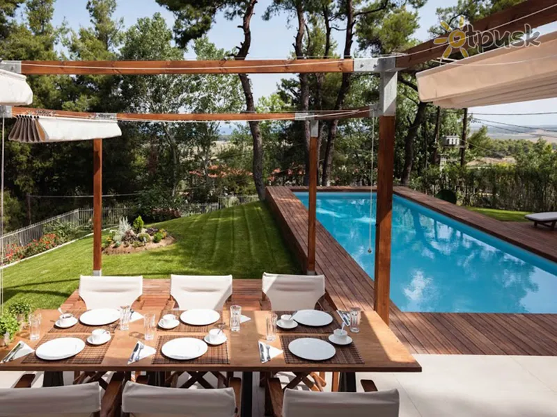 Фото отеля Sani White Villa 5* Халкідікі – Кассандра Греція екстер'єр та басейни