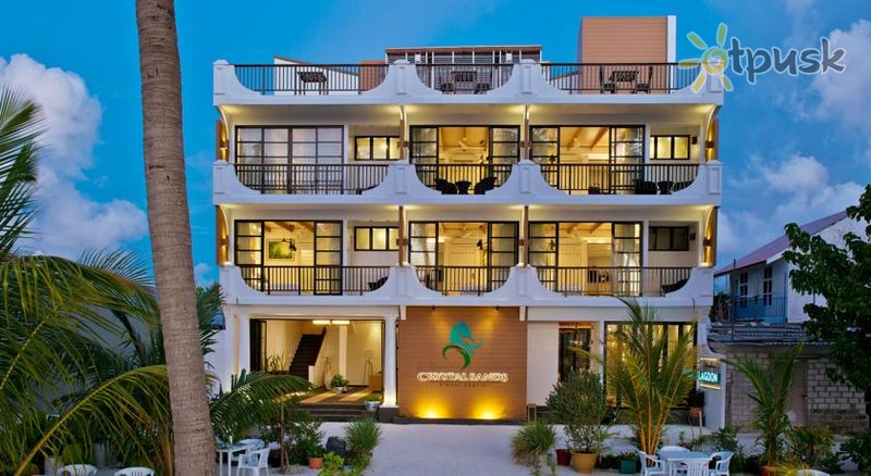 Фото отеля Crystal Sands 4* Южный Мале Атолл Мальдивы экстерьер и бассейны