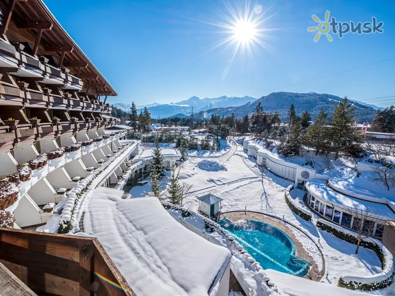 Фото отеля Dorint Alpin Resort 4* Seefeldas Austrija išorė ir baseinai