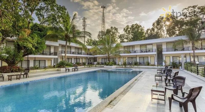 Фото отеля Le Pearl Goa Resort & Spa 4* Šiaurės Goa Indija išorė ir baseinai