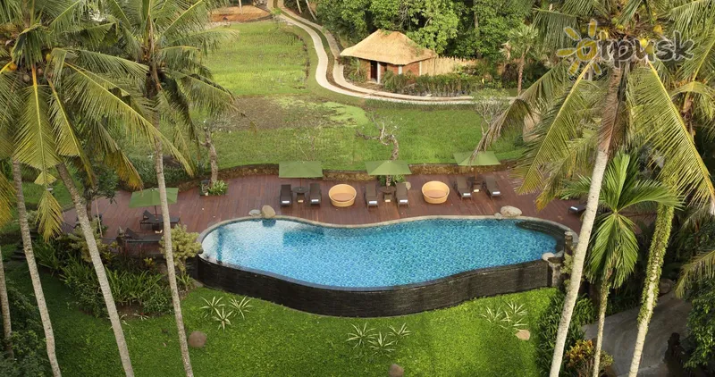 Фото отеля Plataran Ubud Hotel & Spa 4* Ubudas (Balis) Indonezija išorė ir baseinai