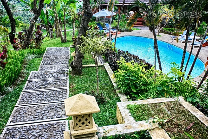 Фото отеля Puri Bunga Resort & Spa 3* Ubudas (Balis) Indonezija išorė ir baseinai