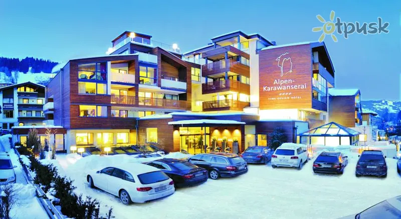 Фото отеля Alpen-Karawanserai Time Design Hotel 4* Hinterglemm Austrija ārpuse un baseini