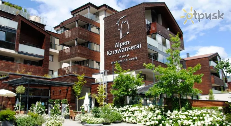 Фото отеля Alpen-Karawanserai Time Design Hotel 4* Хинтерглемм Австрия экстерьер и бассейны