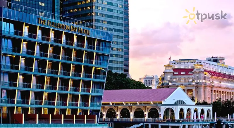 Фото отеля The Fullerton Bay Hotel 5* Сингапур Сингапур экстерьер и бассейны