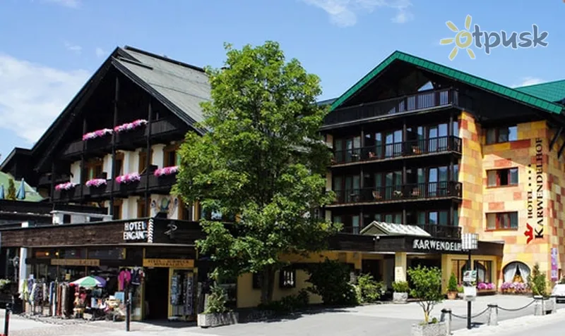 Фото отеля Karwendelhof Hotel 4* Zēfelda Austrija ārpuse un baseini