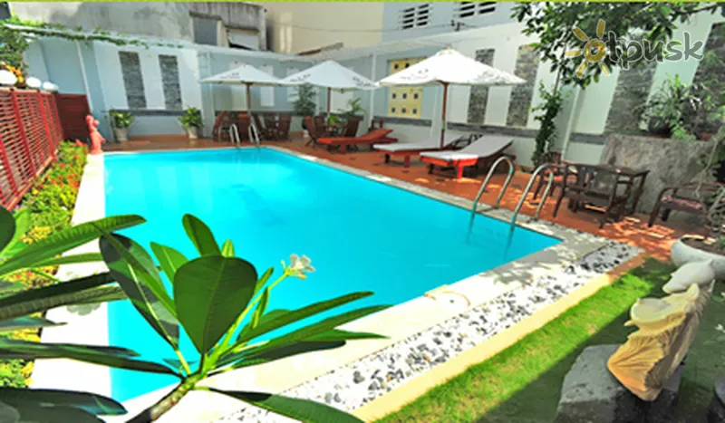Фото отеля Violet Hotel 3* Нячанг В'єтнам екстер'єр та басейни