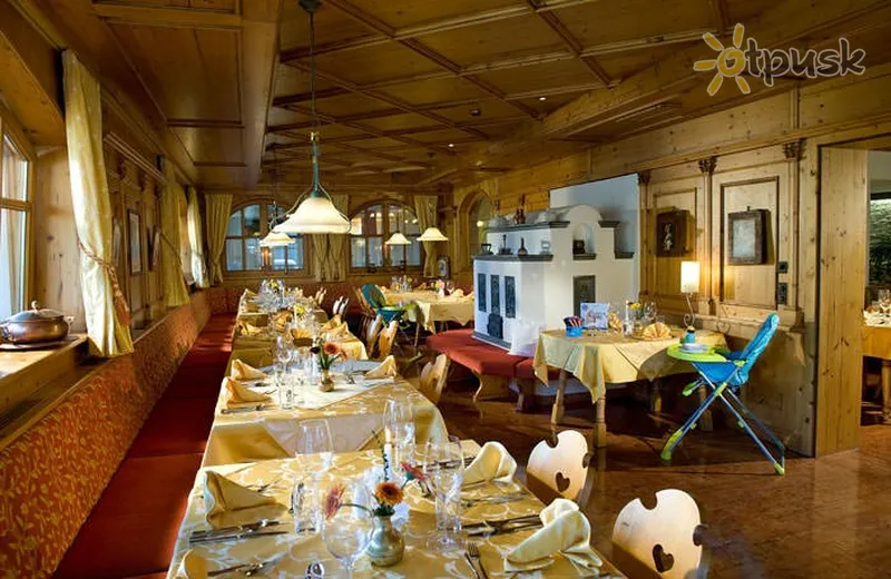 Фото отеля Kinderhotel Rudolfshof Kaprun 4* Kaprun Austrija barai ir restoranai