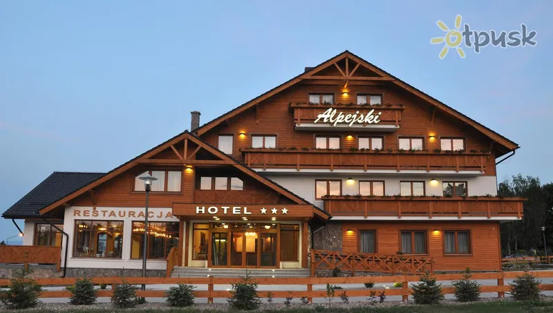 Фото отеля Hotel Alpejski 3* Поляница-Здруй Польша экстерьер и бассейны