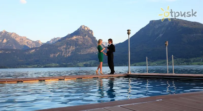 Фото отеля Romantik Hotel Im Weissen Rossl 4* Šv. Volfgangas Austrija išorė ir baseinai