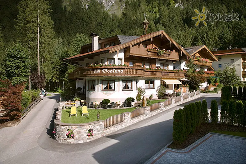 Фото отеля Montana Garni Hotel 3* Mayrhofenas Austrija išorė ir baseinai