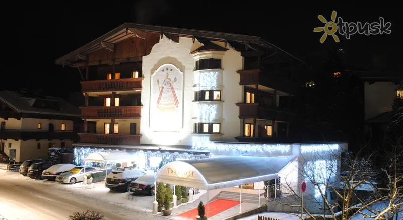 Фото отеля Maria Theresia Hotel 3* Mayrhofen Austrija ārpuse un baseini
