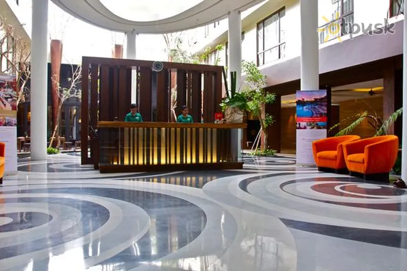 Фото отеля Swiss-Belhotel Rainforest 4* Кута (о. Балі) Індонезія лобі та інтер'єр