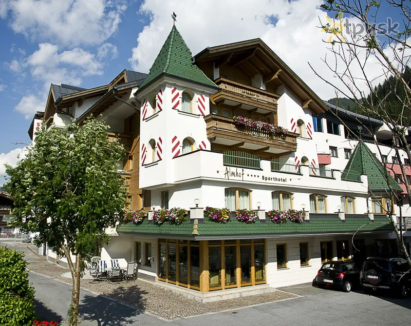 Фото отеля Almhof Sporthotel 4* Išgl Austrija ārpuse un baseini