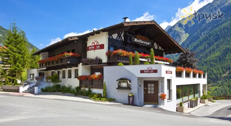 Фото отеля Bellevue Hotel Restaurant 3* Soldenas Austrija išorė ir baseinai