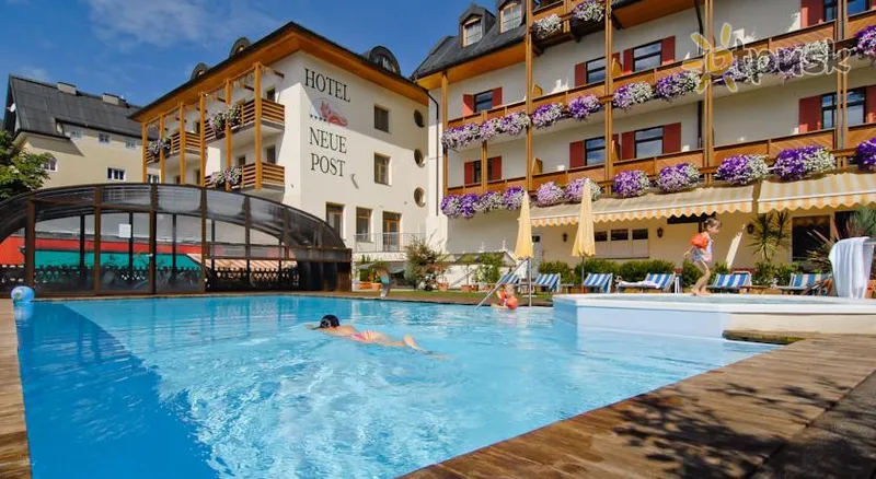 Фото отеля Neue Post Hotel 4* Цель ам Зее Австрия экстерьер и бассейны