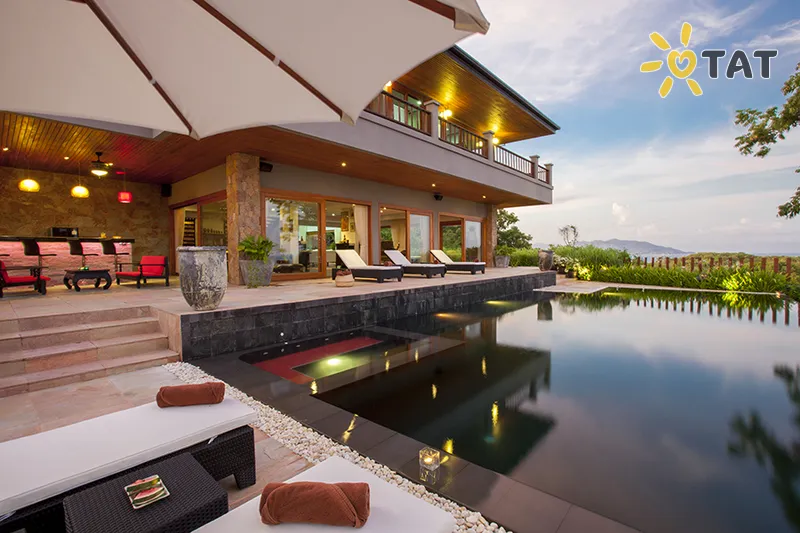 Фото отеля White Rose Samui 4* о. Самуї Таїланд екстер'єр та басейни