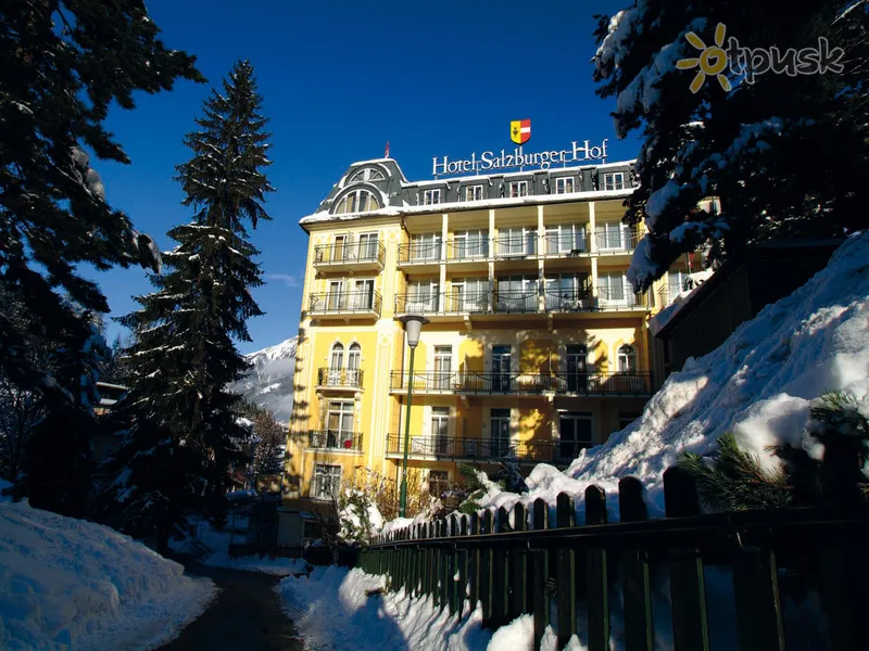 Фото отеля Salzburger Hof Hotel 4* Bad Gašteins Austrija ārpuse un baseini