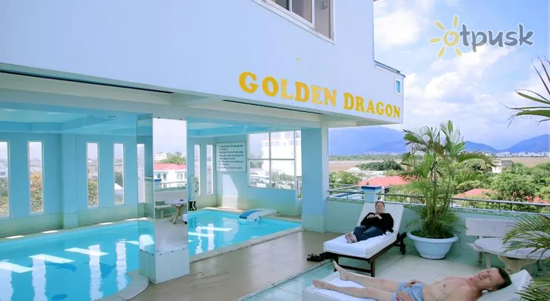 Фото отеля Golden Dragon Hotel 2* Нячанг Вьетнам экстерьер и бассейны