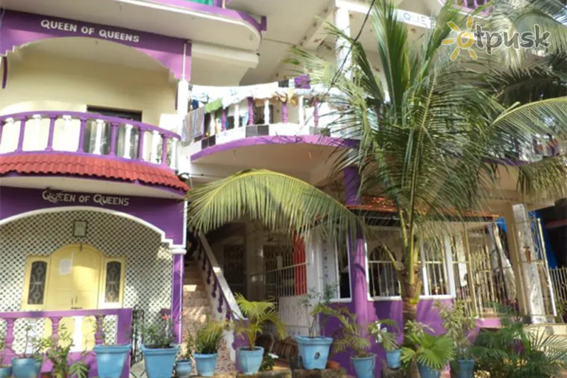 Фото отеля Queen Of Queens Guest House 2* Šiaurės Goa Indija išorė ir baseinai