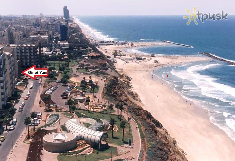 Фото отеля Ginot Yam 3* Нетания Израиль пляж