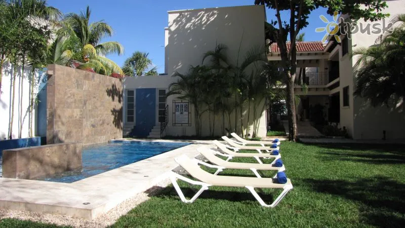 Фото отеля Nina Hotel & Beach Club 4* Playa del Carmen Meksika išorė ir baseinai