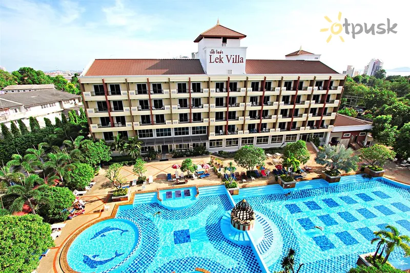 Фото отеля Lek Villa 3* Паттайя Таиланд экстерьер и бассейны