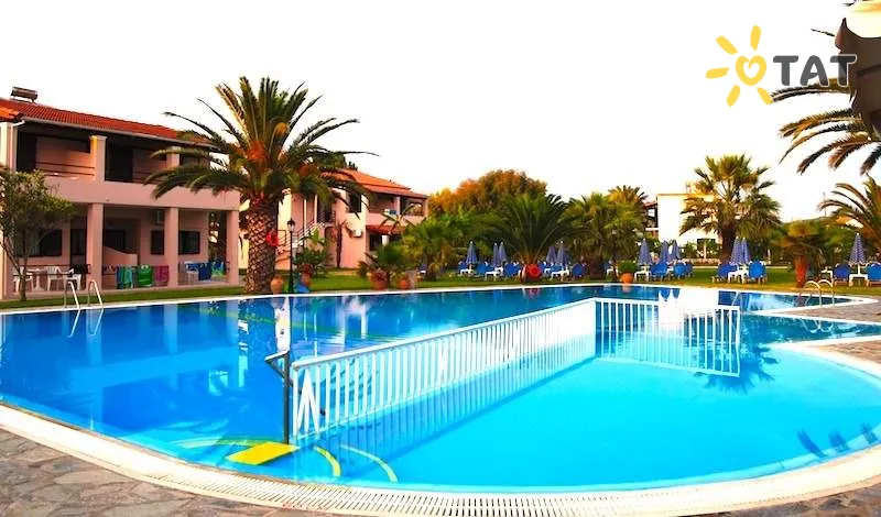 Фото отеля Elizabeth Apartments 2* о. Корфу Греция экстерьер и бассейны