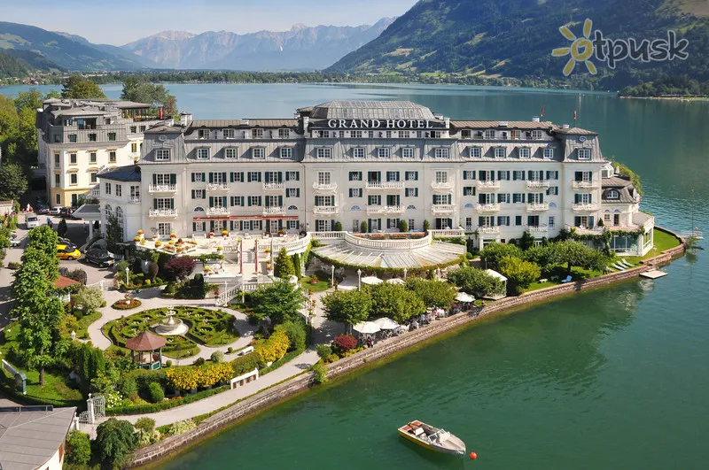 Фото отеля Grand Hotel Zell am See 4* Zell am See Austrija išorė ir baseinai