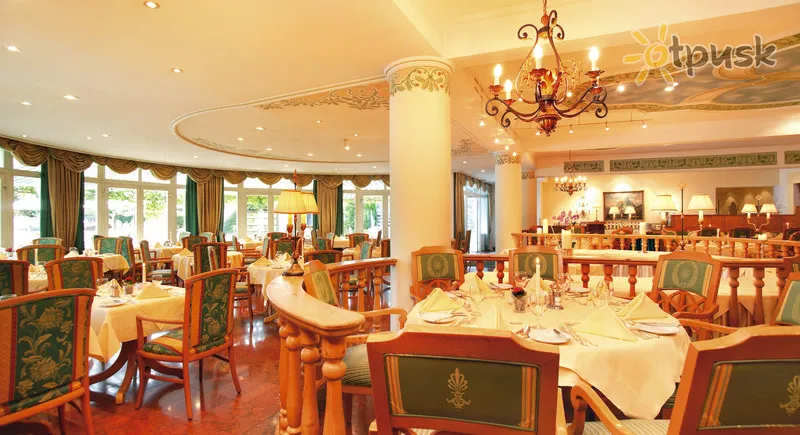 Фото отеля Grand Hotel Zell am See 4* Zell am See Austrija barai ir restoranai