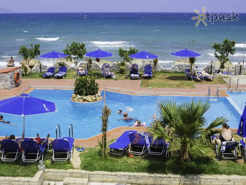 Фото отеля Mari Beach Hotel 3* о. Крит – Ханья Греция экстерьер и бассейны