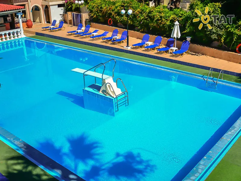 Фото отеля San Remo Hotel 3* о. Корфу Греція екстер'єр та басейни