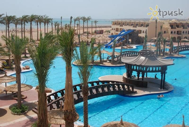 Фото отеля Sea Beach Aqua Park Resort 4* Шарм эль Шейх Египет экстерьер и бассейны