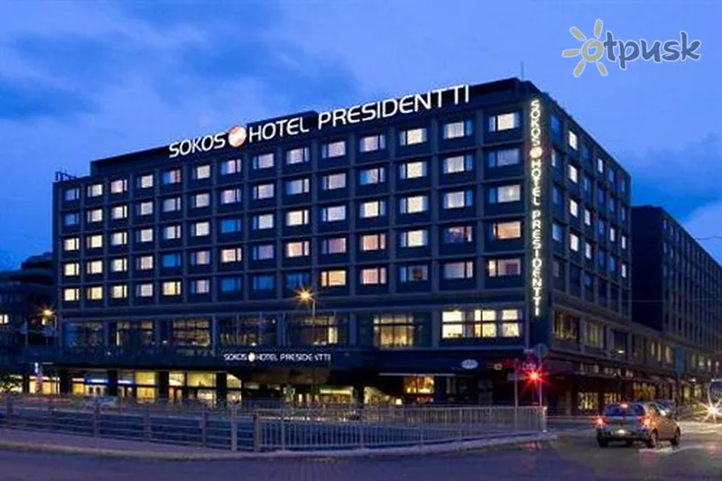 Фото отеля Original Sokos Hotel Presidentti 4* Helsinkis Suomija išorė ir baseinai